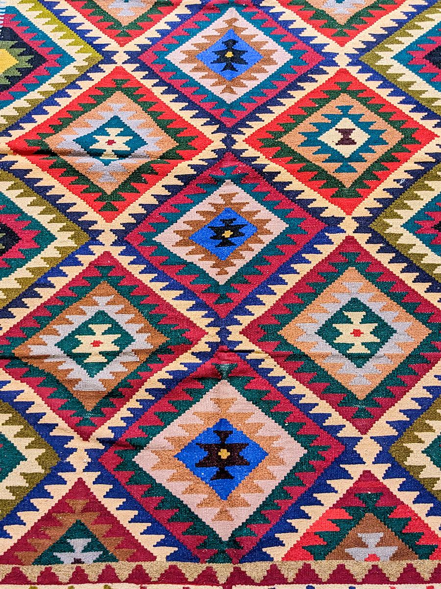 Maimana Afghanistan Kilim Rug - 236 x 152 cm