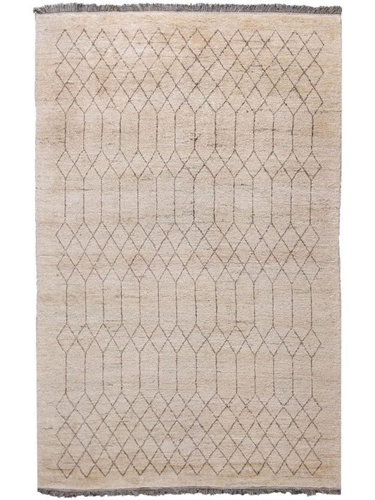 Bazm Hand Knotted Rug - 278 x 189 cm