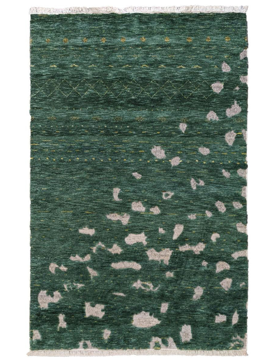 Agra Hand Knotted Rug - 253 x 159 cm