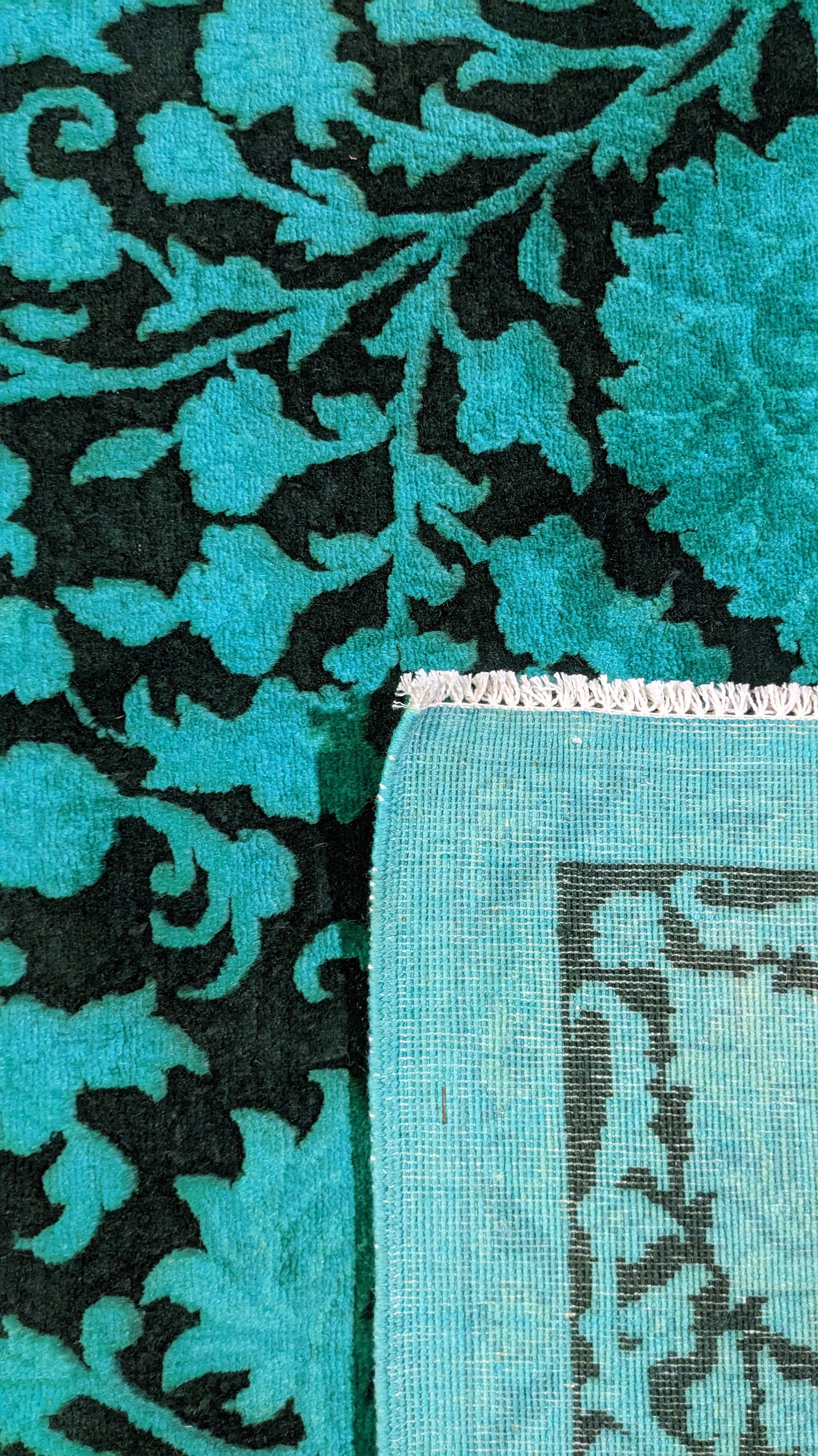 Ziegler Silk Wash Chobi Rug - 9.11 x 6.11
