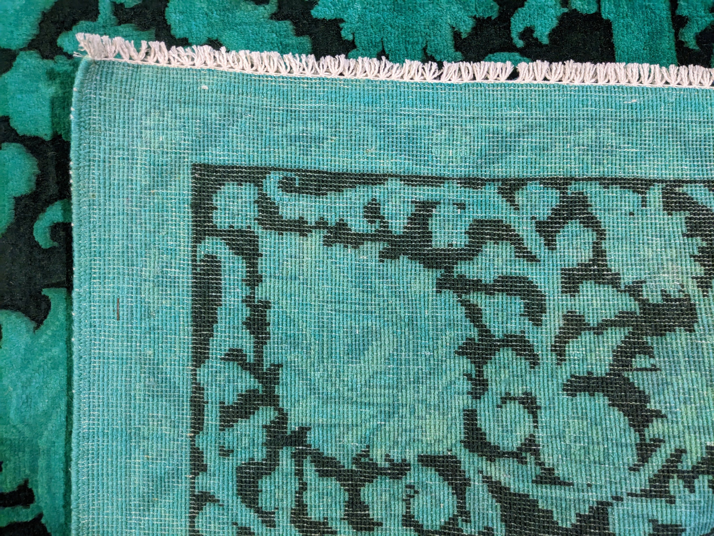Ziegler Silk Wash Chobi Rug - 9.11 x 6.11