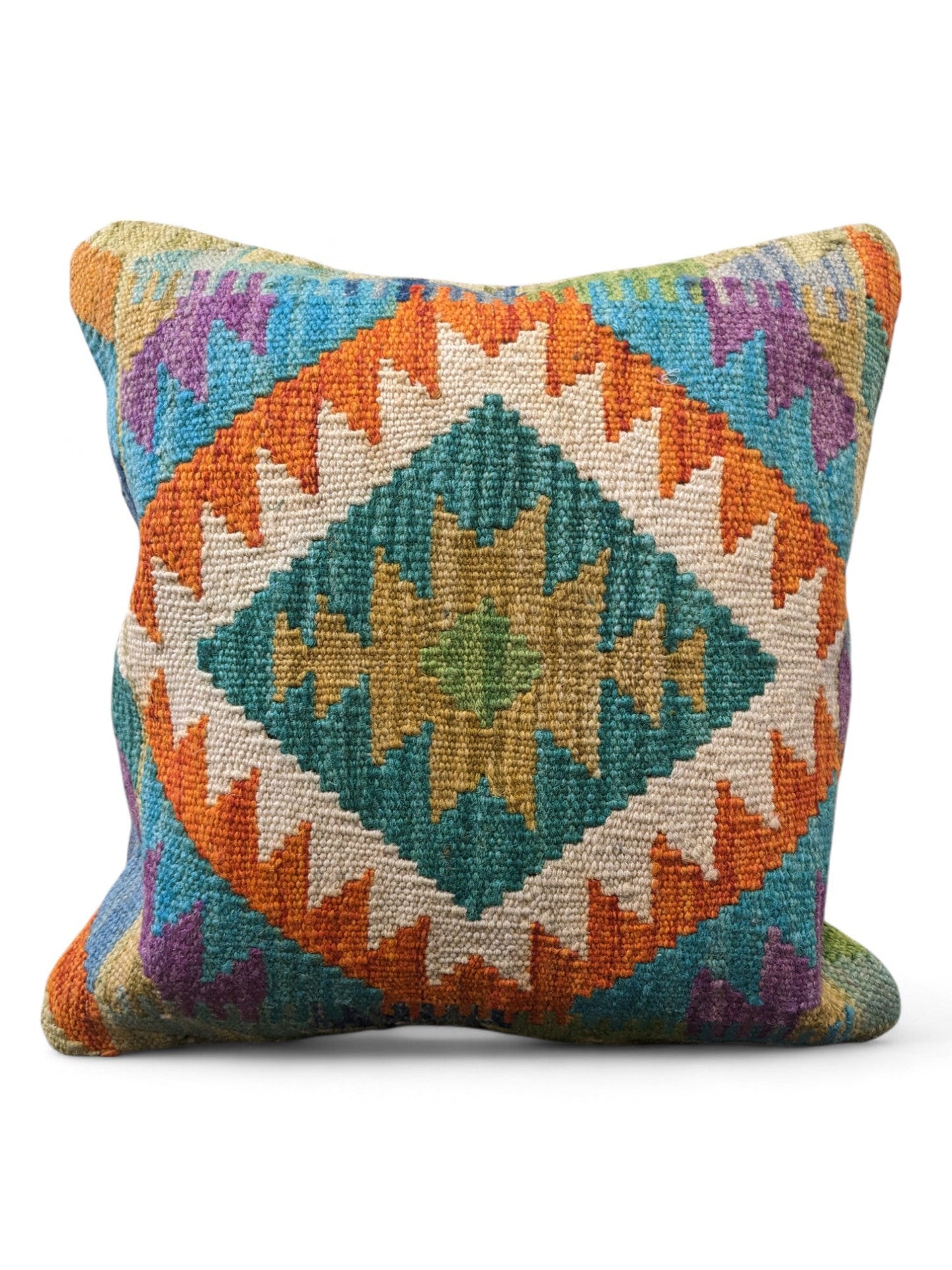 Afghan Kilim Cushion Cover - 45 x 45 cm