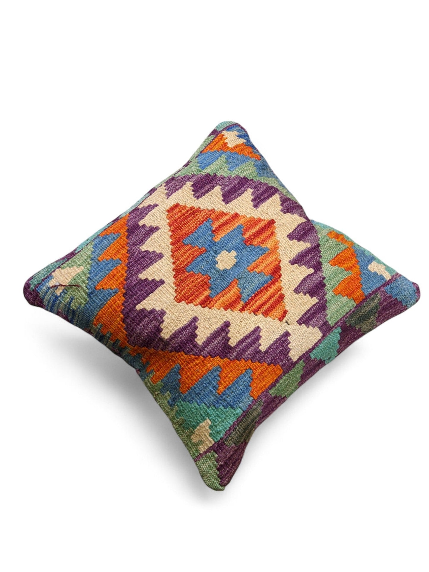 Afghan Kilim Cushion Cover - 45 x 45 cm