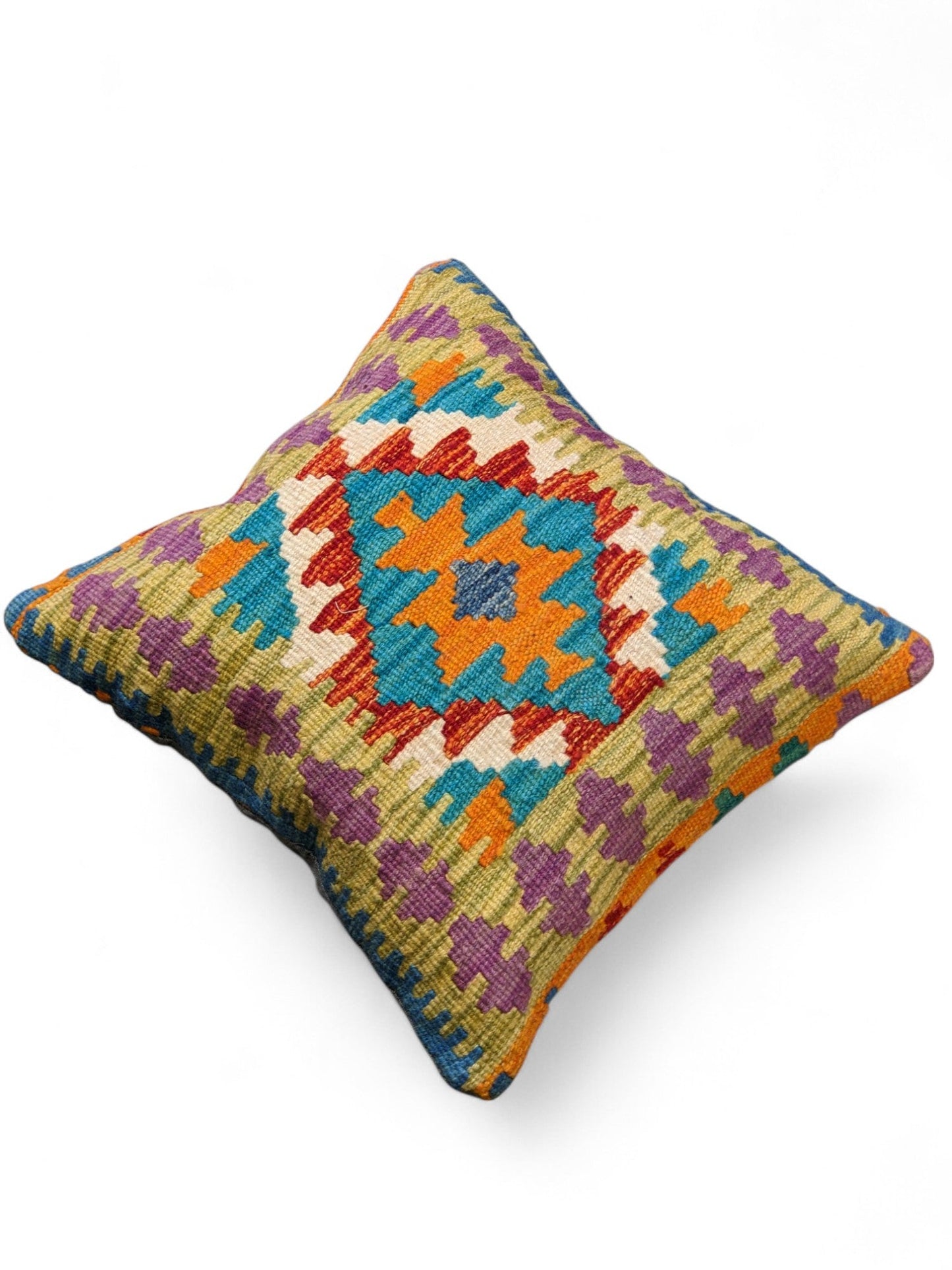 Afghan Kilim Cushion Cover - 45 x 45 cm