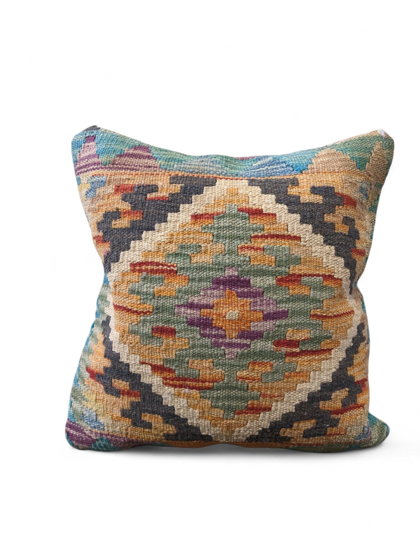 Afghan Kilim Cushion Cover - 45 x 45 cm