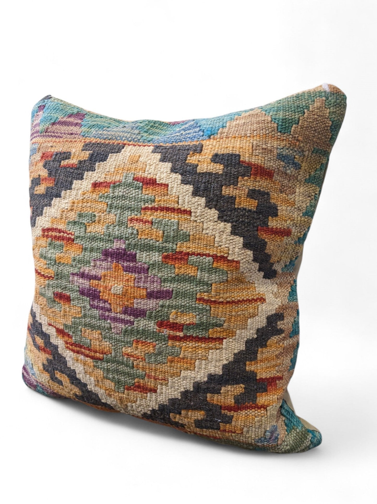 Afghan Kilim Cushion Cover - 45 x 45 cm