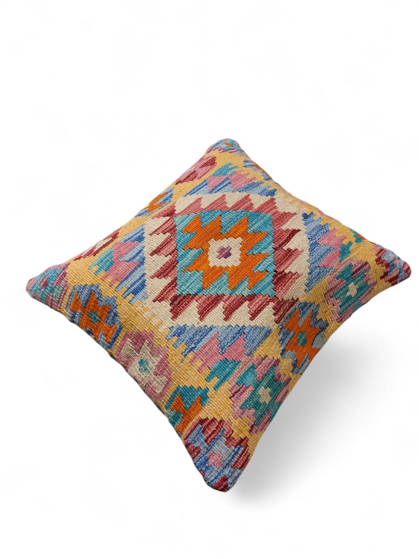 Afghan Kilim Cushion Cover - 45 x 45 cm