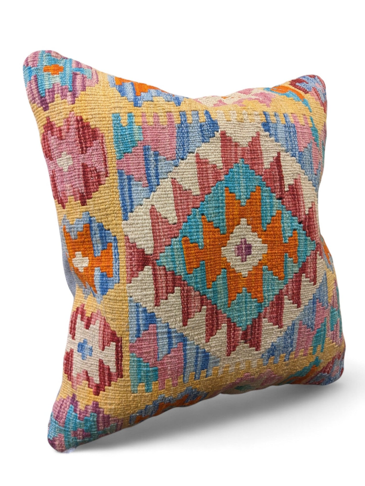 Afghan Kilim Cushion Cover - 45 x 45 cm