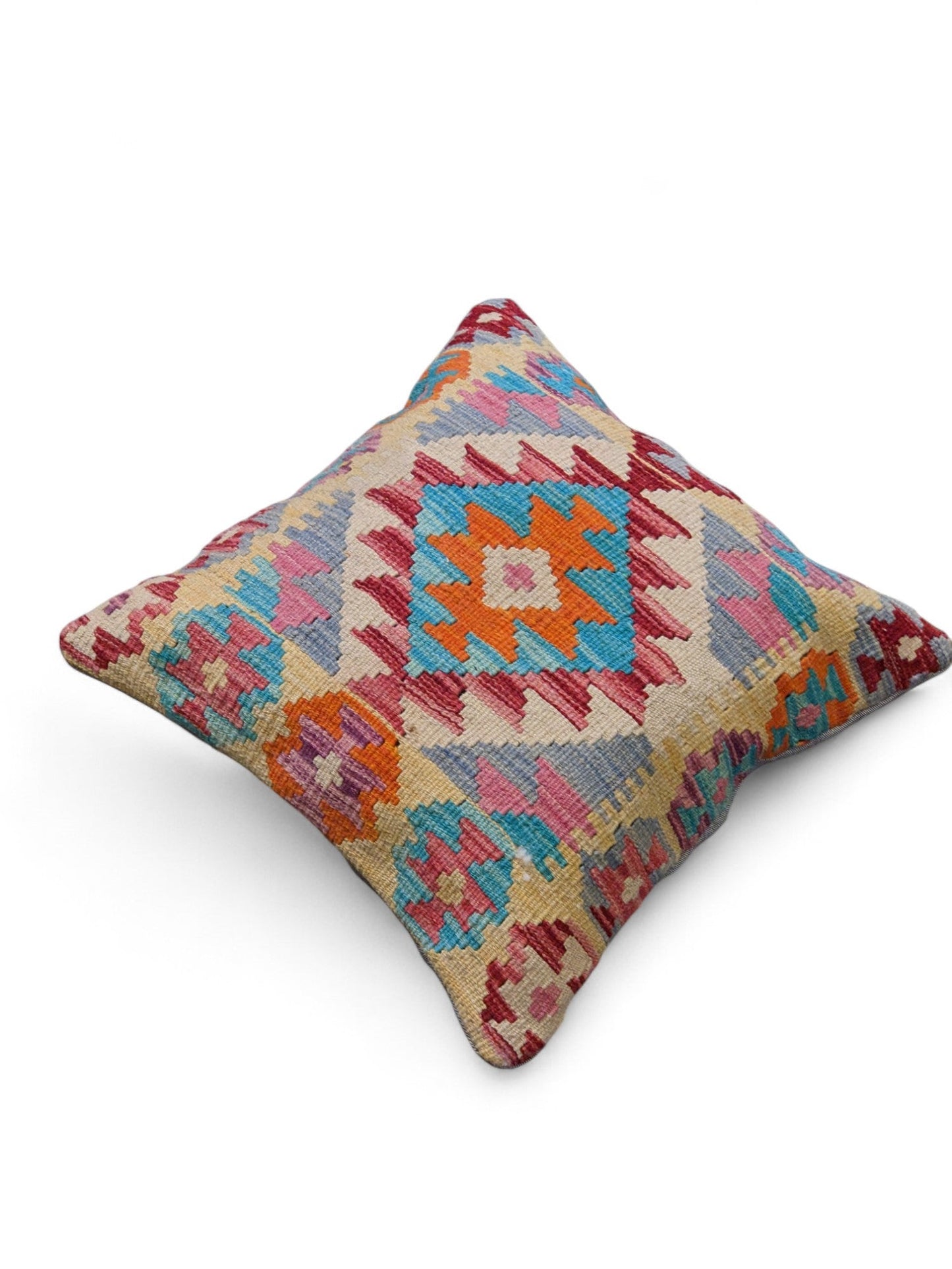 Afghan Kilim Cushion Cover - 45 x 45 cm