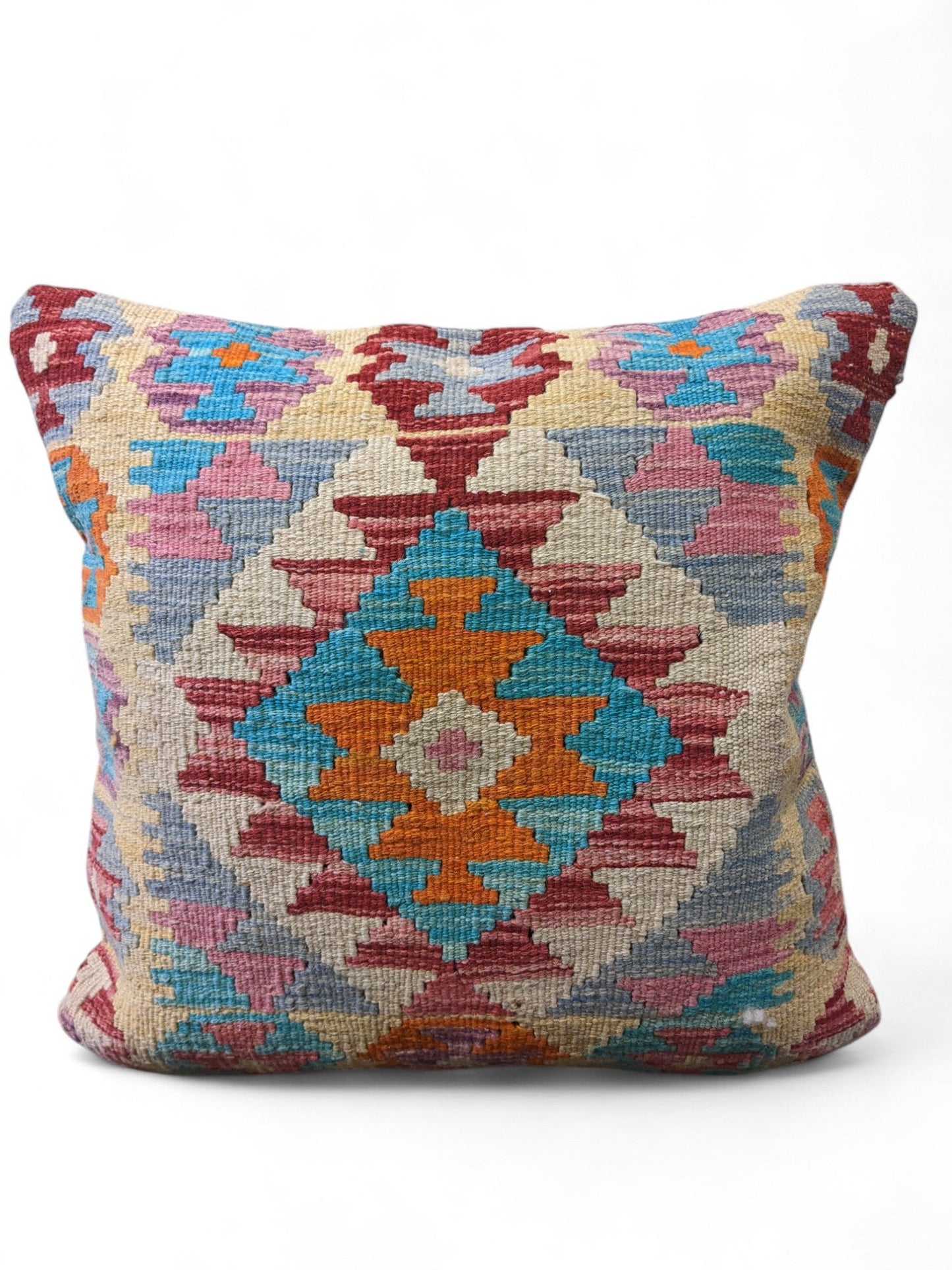 Afghan Kilim Cushion Cover - 45 x 45 cm