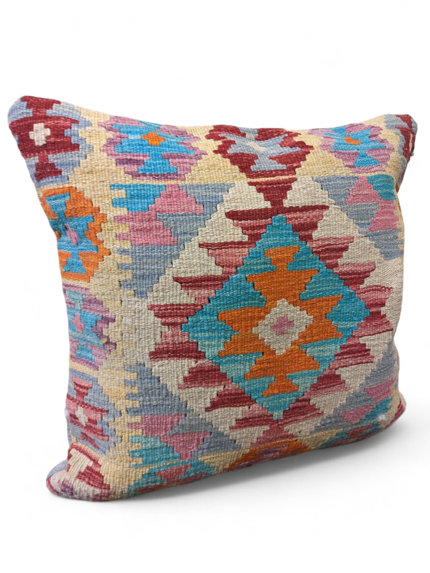 Afghan Kilim Cushion Cover - 45 x 45 cm