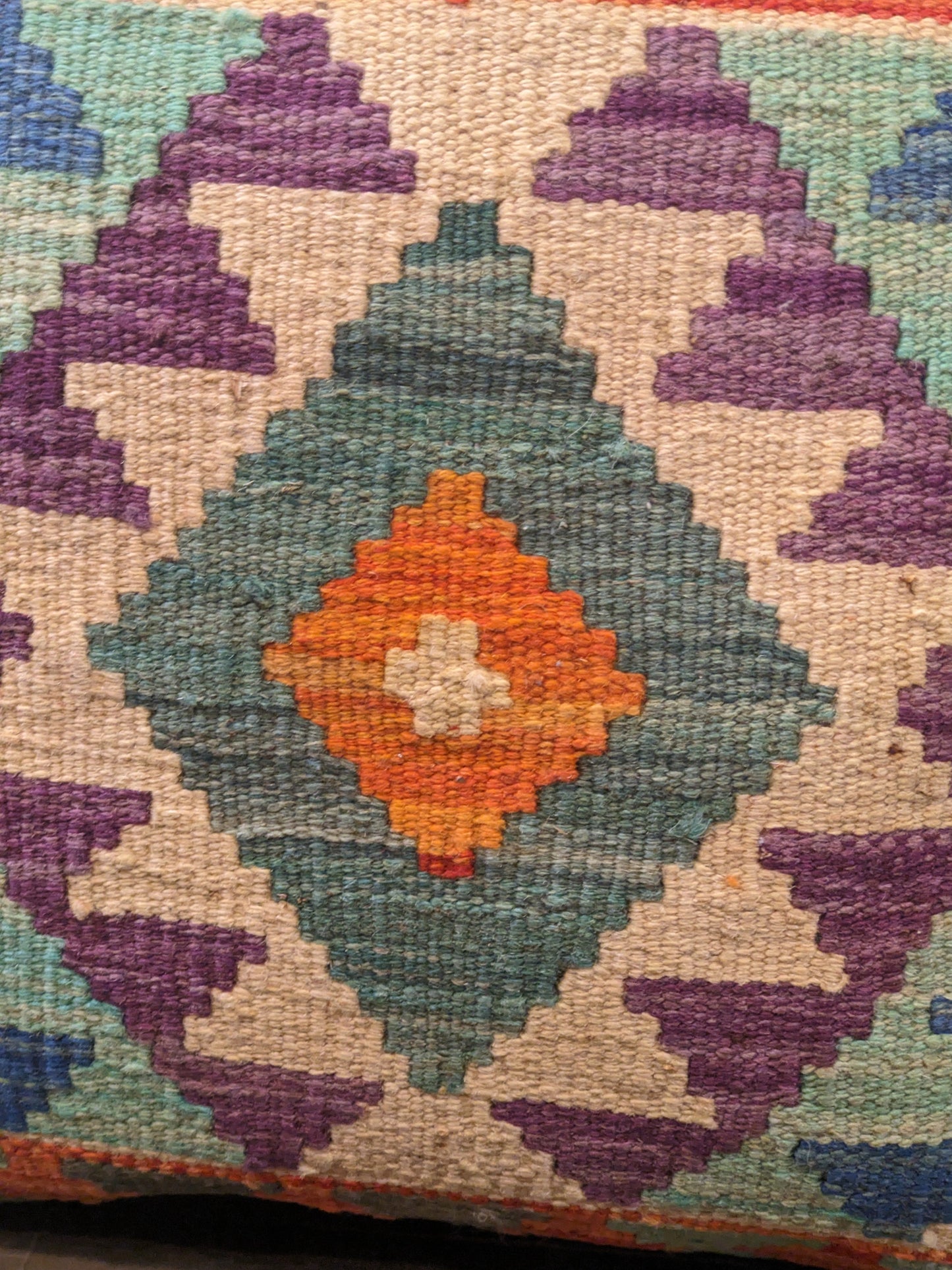 Afghan Kilim Cushion Cover - 45 x 45 cm