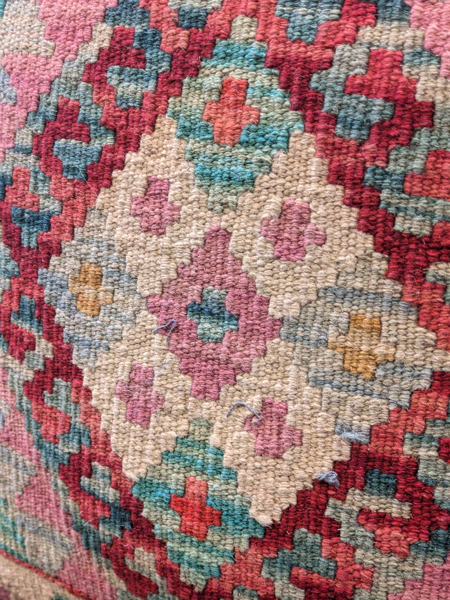 Afghan Kilim Cushion Cover - 45 x 45 cm