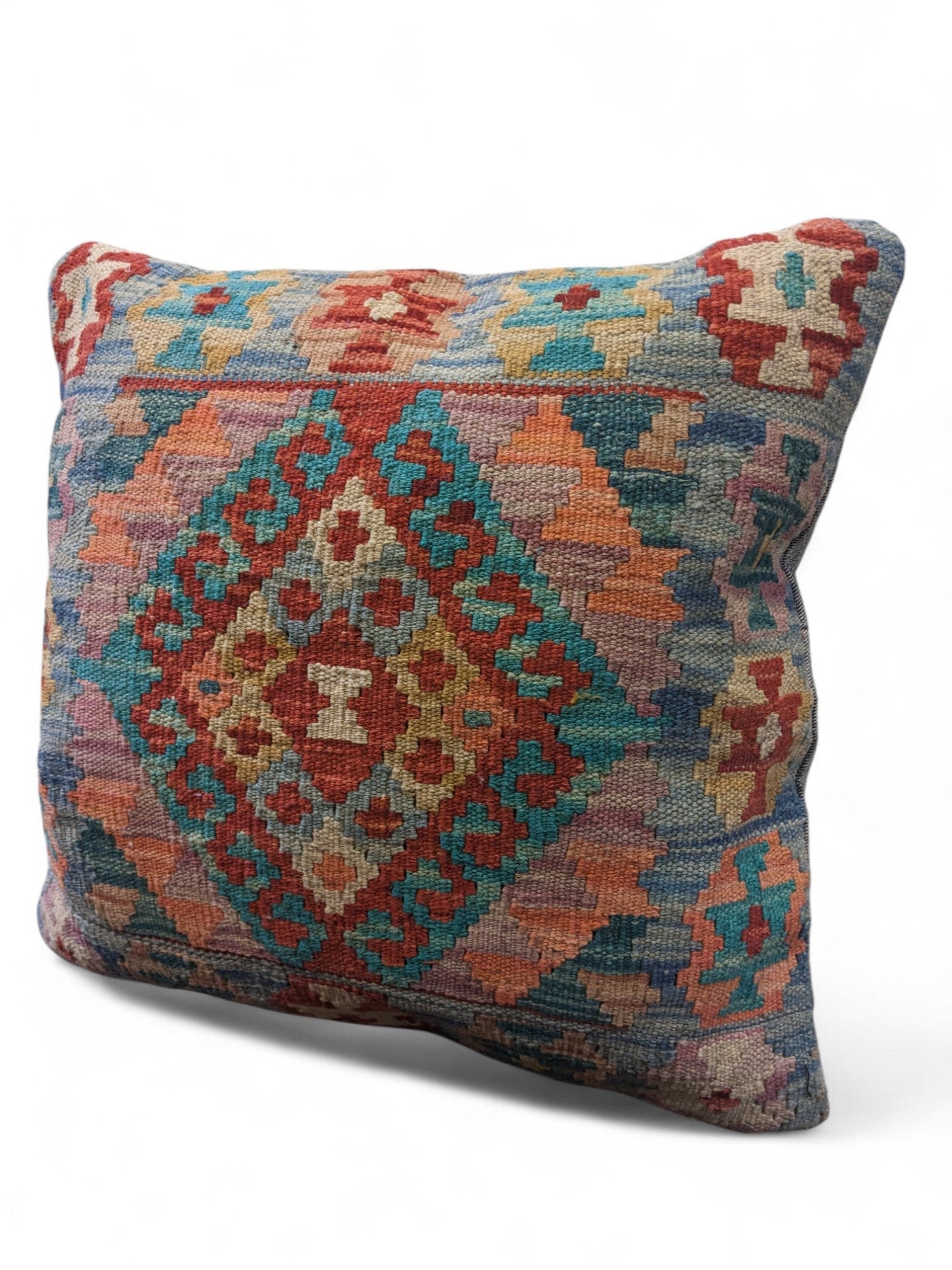 Afghan Kilim Cushion Cover - 45 x 45 cm