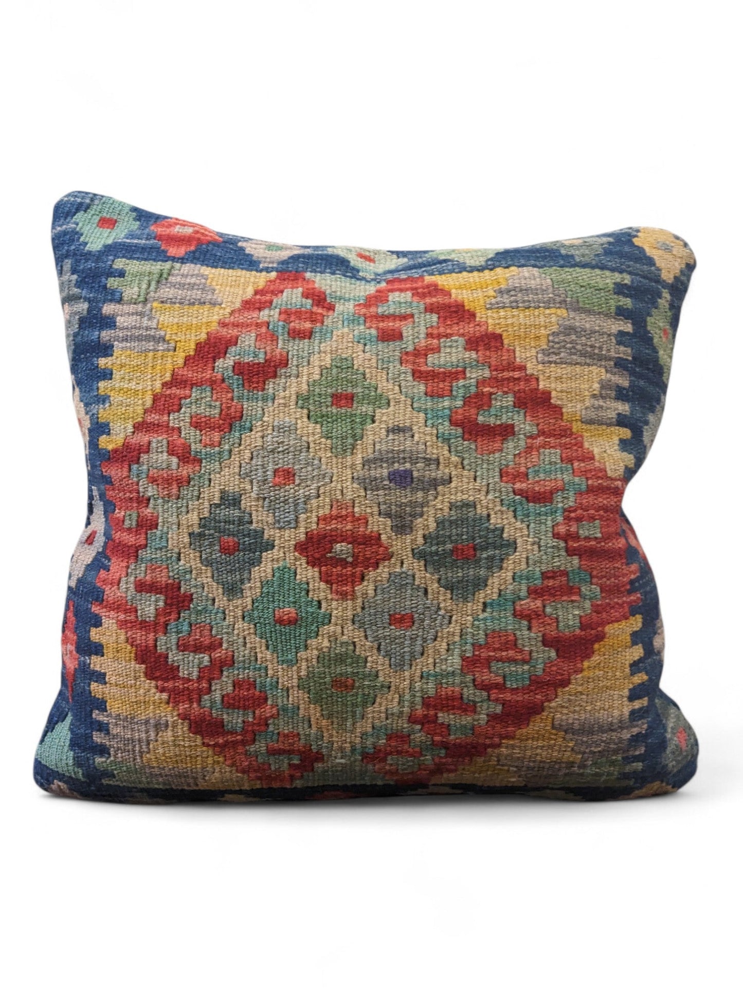 Afghan Kilim Cushion Cover - 45 x 45 cm