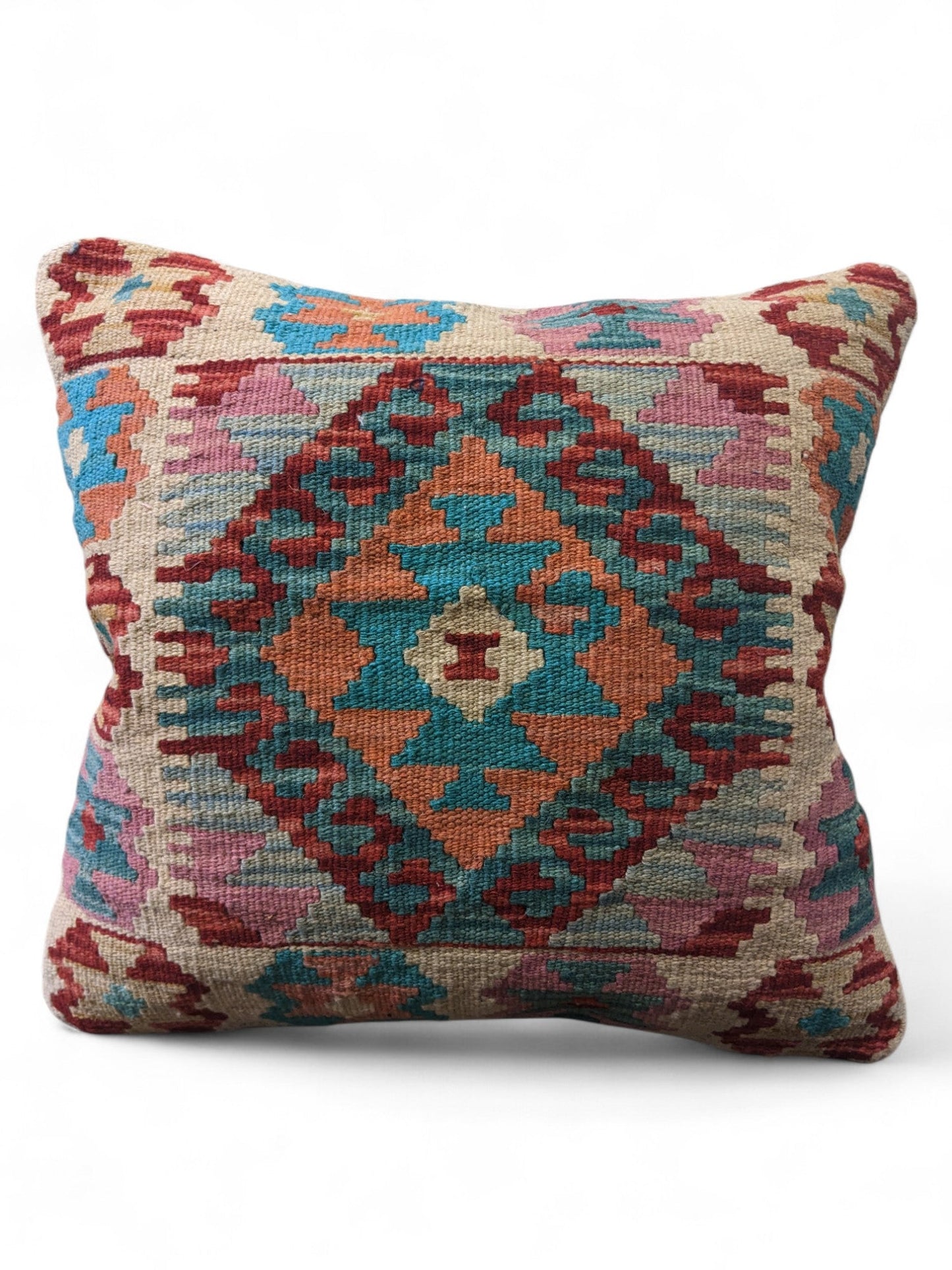 Afghan Kilim Cushion Cover - 45 x 45 cm