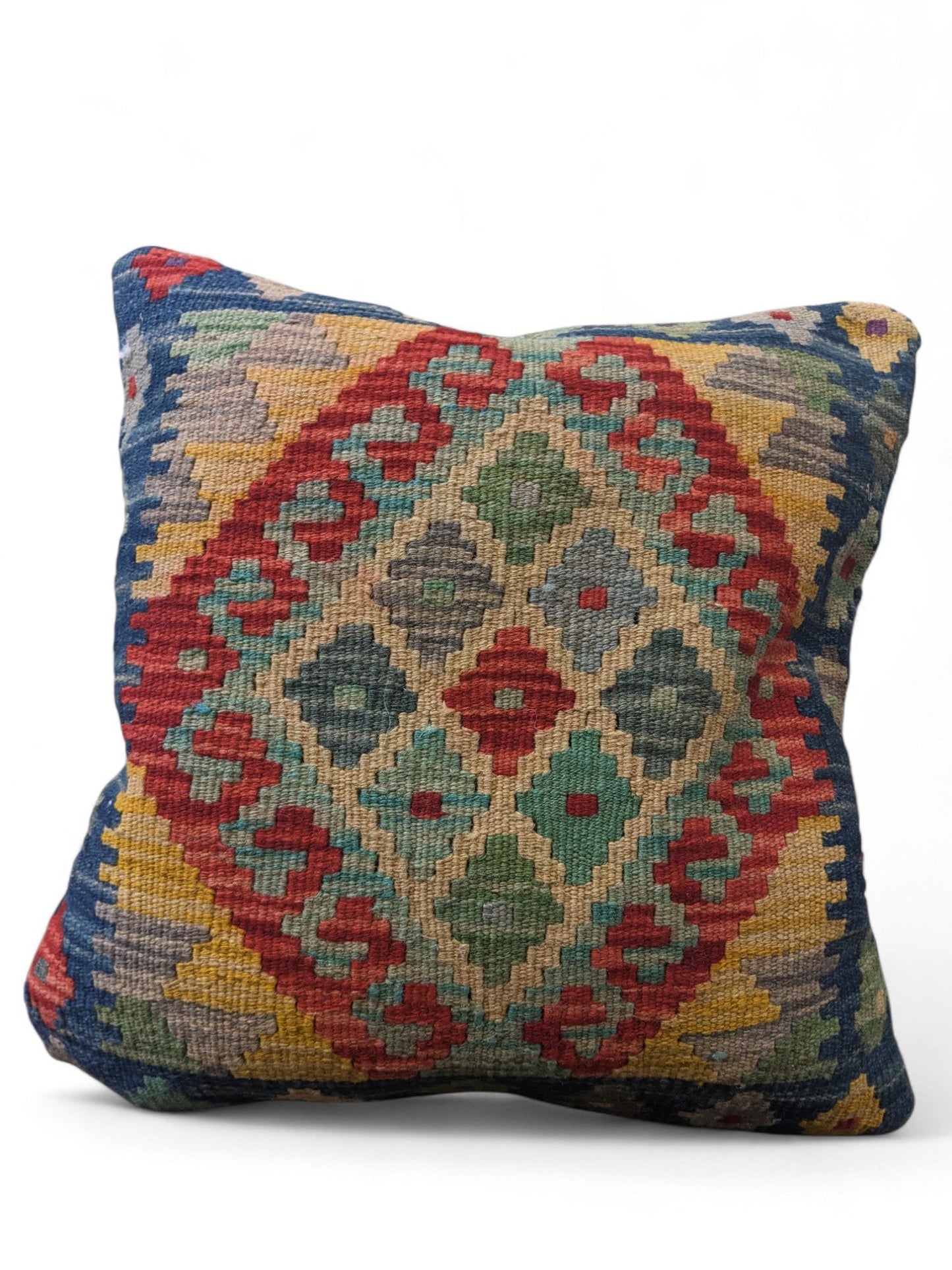 Afghan Kilim Cushion Cover - 45 x 45 cm