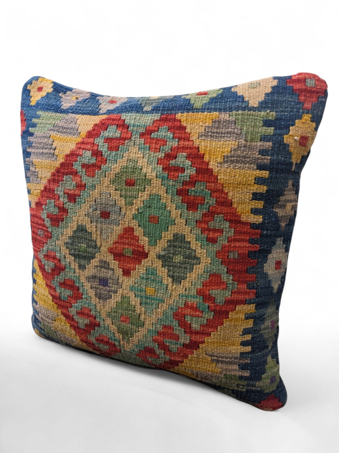 Afghan Kilim Cushion Cover - 45 x 45 cm