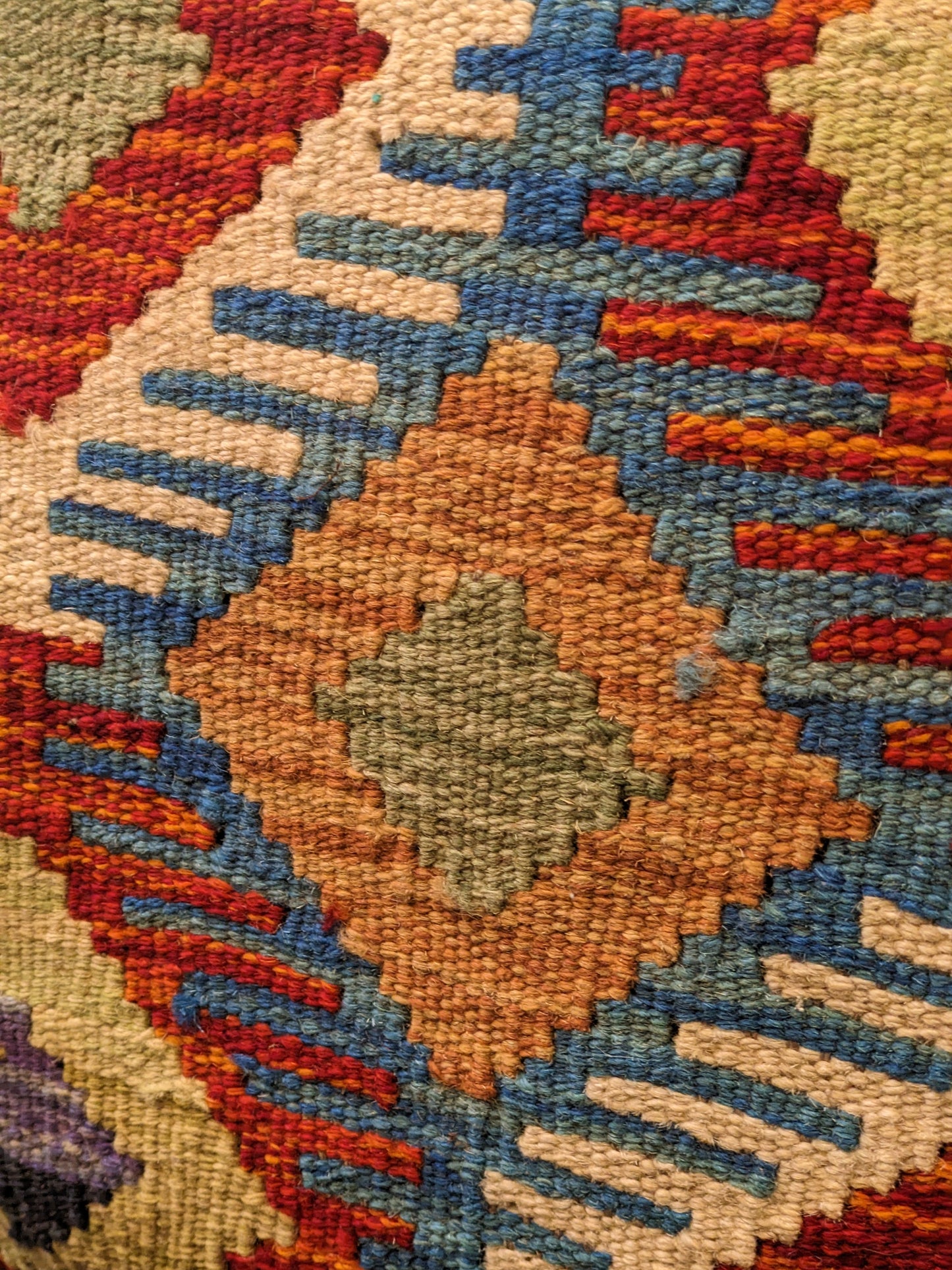 Afghan Kilim Cushion Cover - 45 x 45 cm