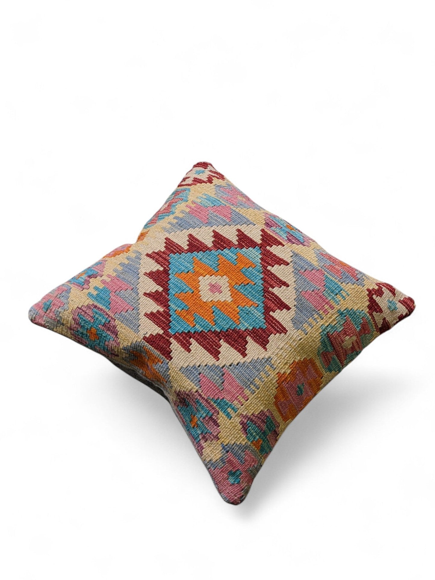 Afghan Kilim Cushion Cover - 45 x 45 cm