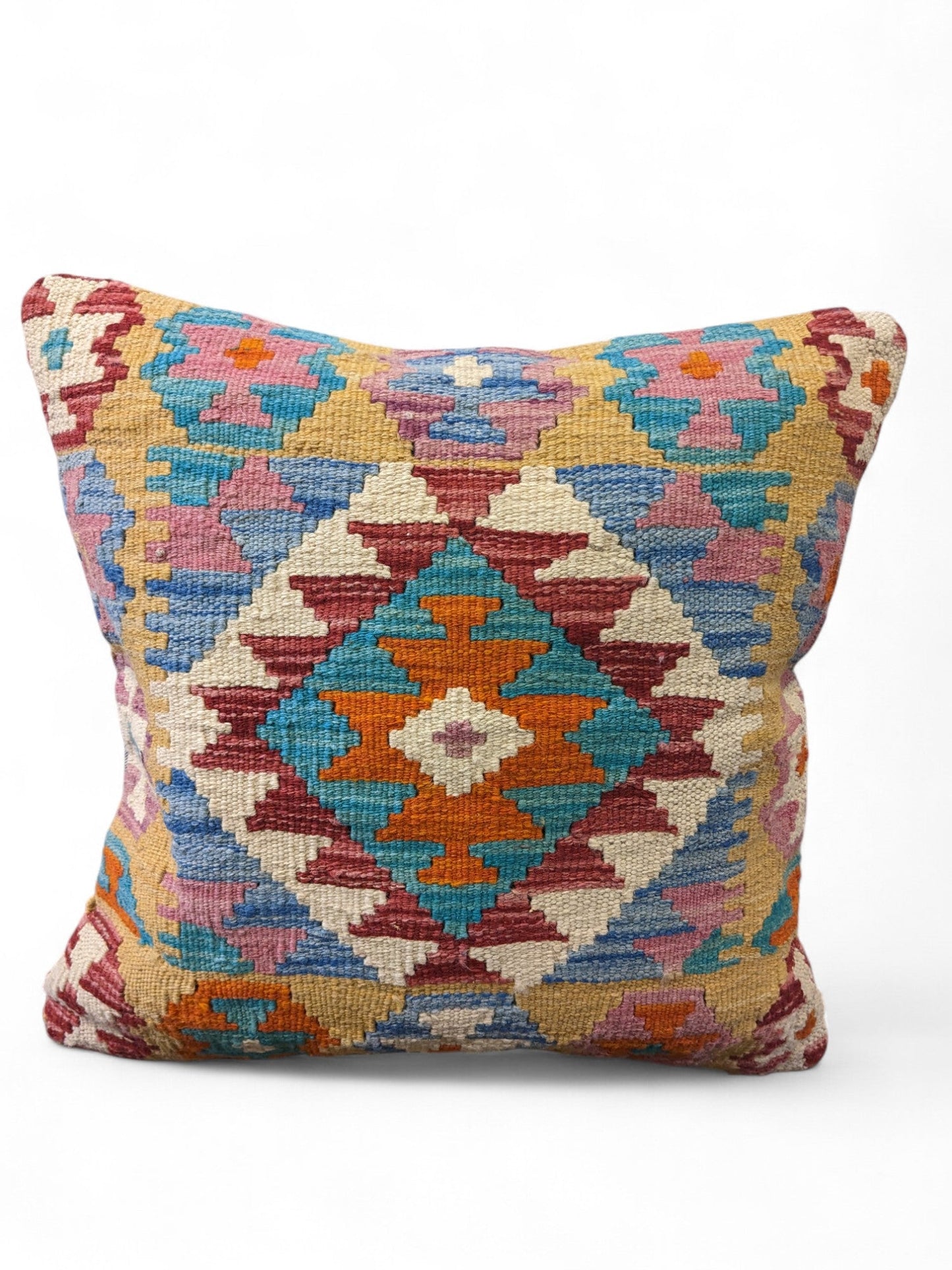 Afghan Kilim Cushion Cover - 45 x 45 cm