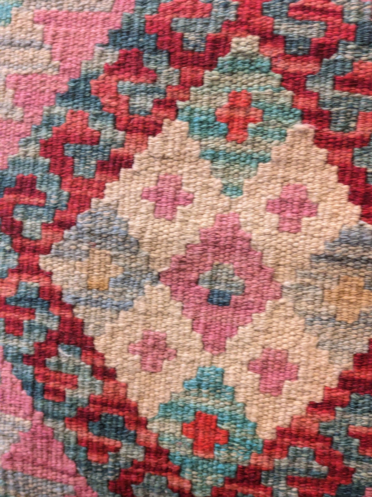 Afghan Kilim Cushion Cover - 45 x 45 cm