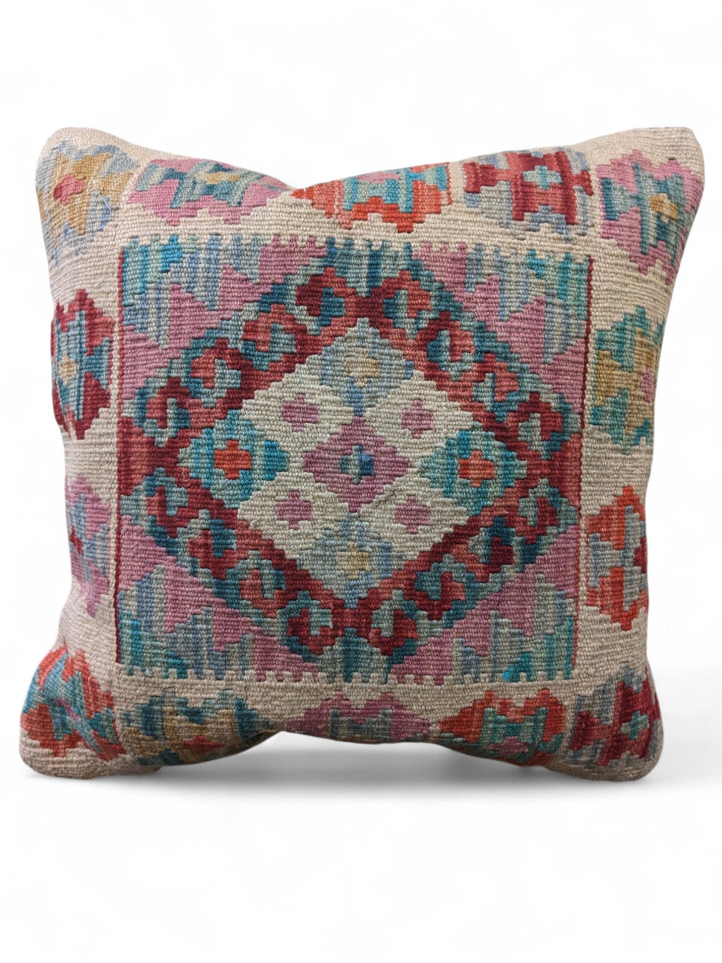 Afghan Kilim Cushion Cover - 45 x 45 cm