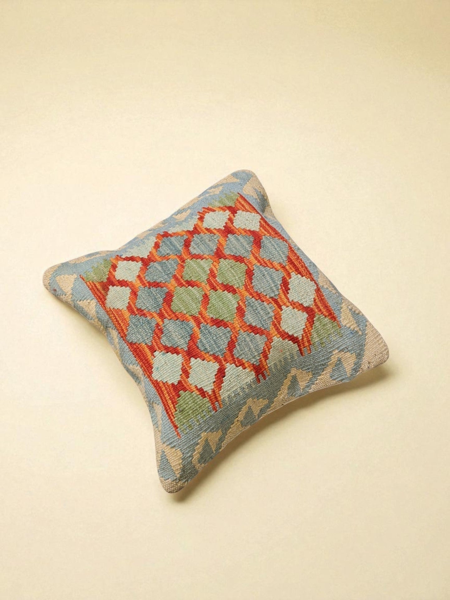 Afghan Kilim Cushion Cover - 45 x 45 cm