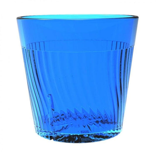 Belize Blue Rock Glass Tumbler 240ml - Pack of 12