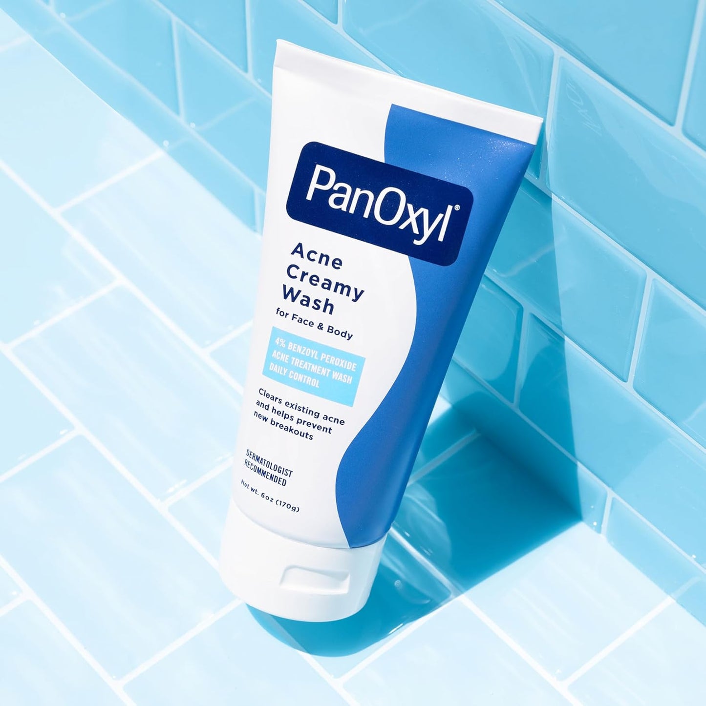 PanOxyl Antimicrobial Hydrating Acne Creamy Wash – 4% Benzoyl Peroxide
