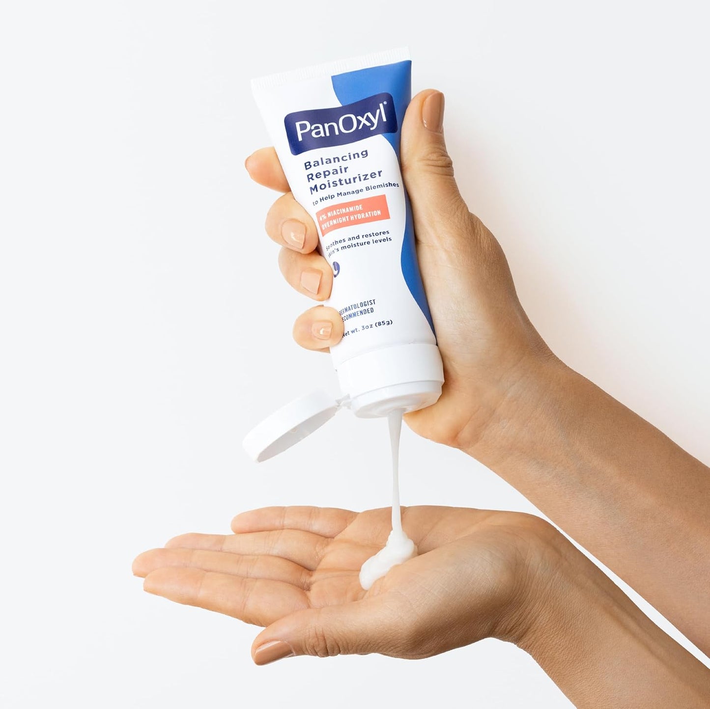 PanOxyl Balancing Repair Moisturizer with 4% Niacinamide for overnight Hydration