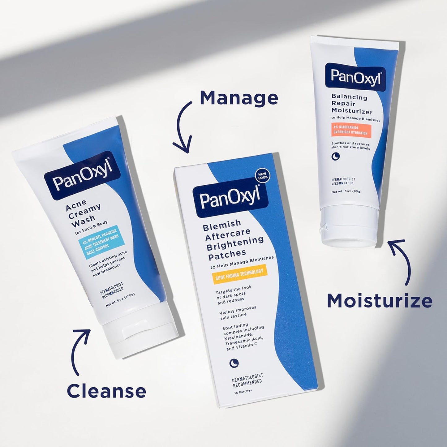PanOxyl Balancing Repair Moisturizer with 4% Niacinamide for overnight Hydration