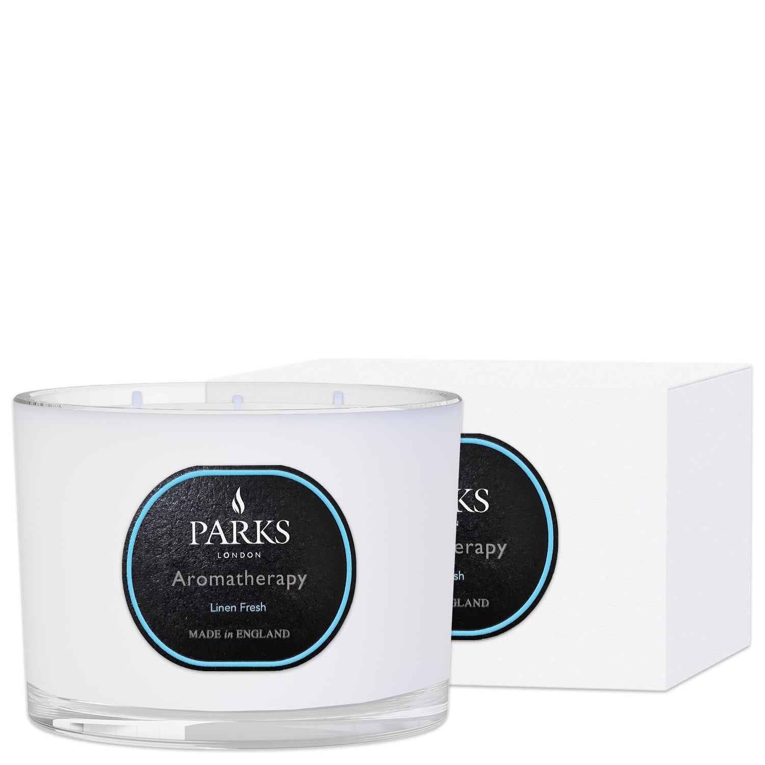 LINEN FRESH 350G 3 WICK CANDLE