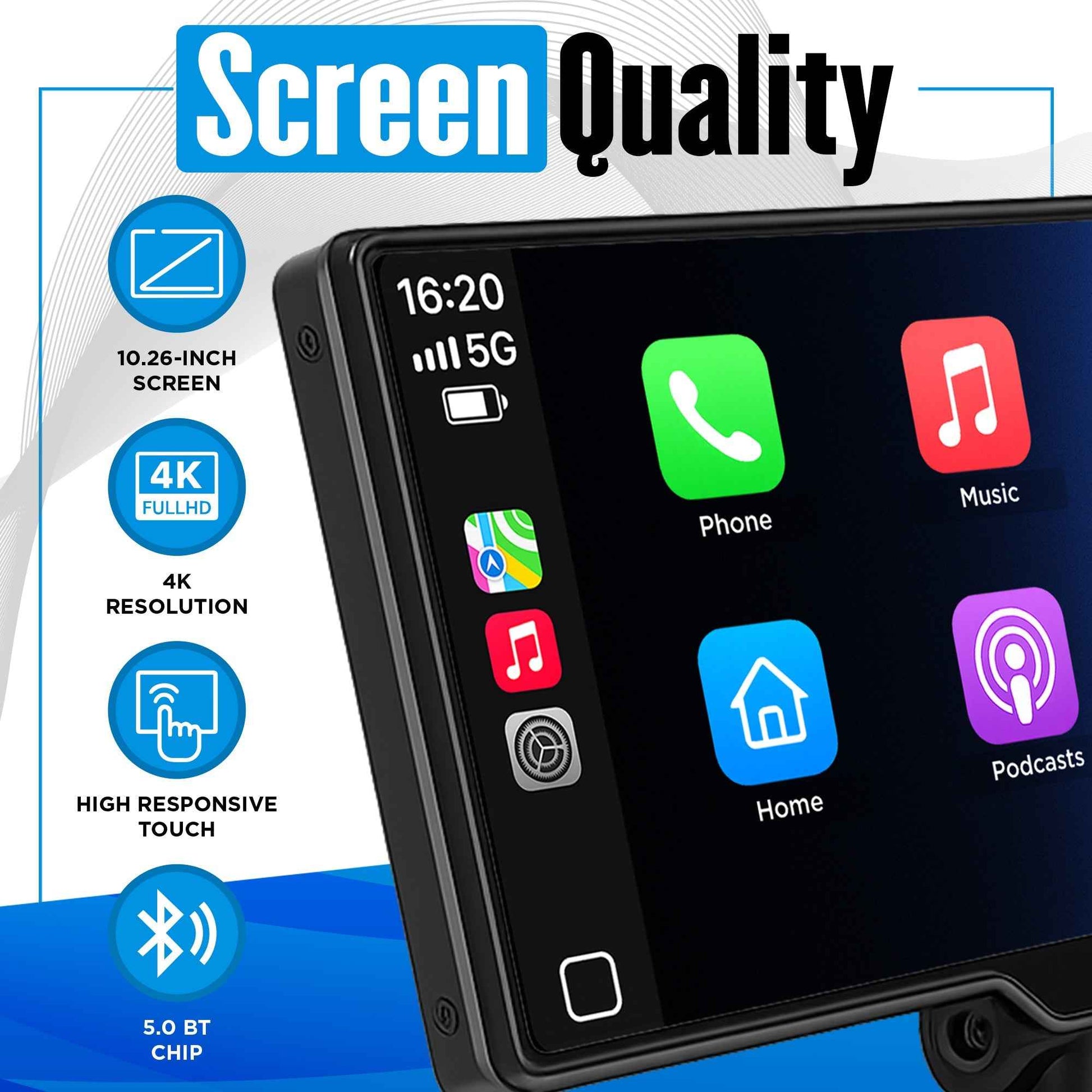 SmartDash™ Pro CarPlay Tablet 2025