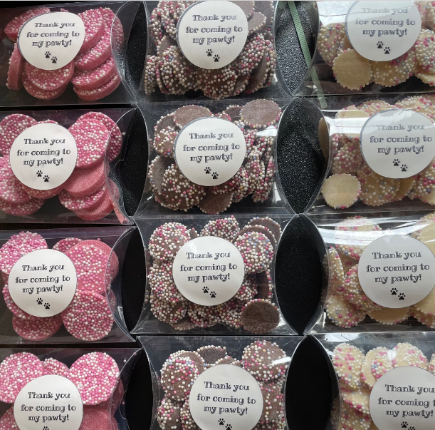 Dog Biscuit Treats - Pick N Mix Party Pillow Boxes