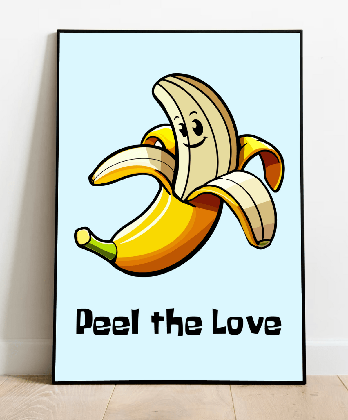 Peel the Love Art Print