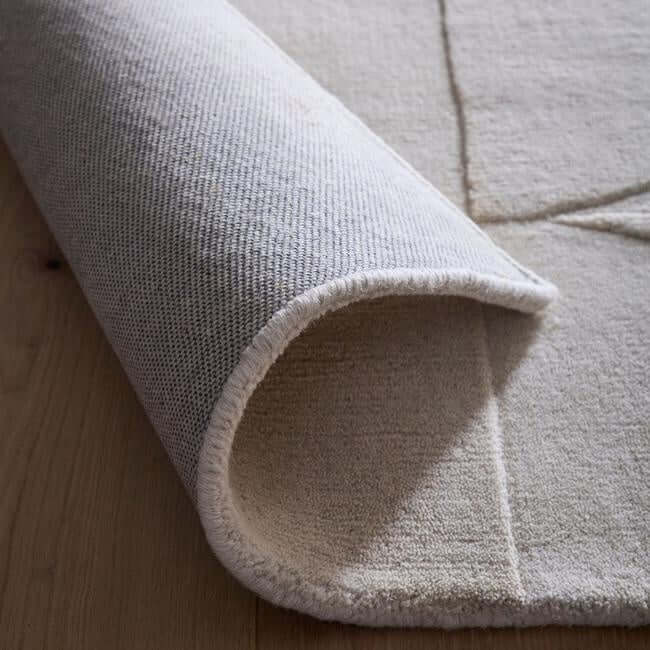 Penny Geometric Wool Rug