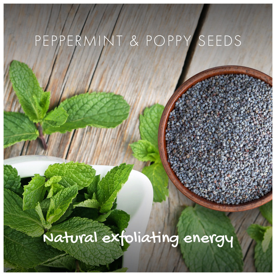 Natural Soap - Peppermint & Poppyseeds