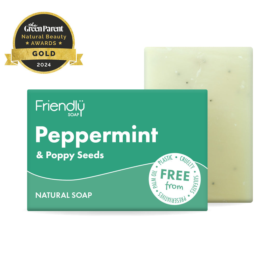 Natural Soap - Peppermint & Poppyseeds