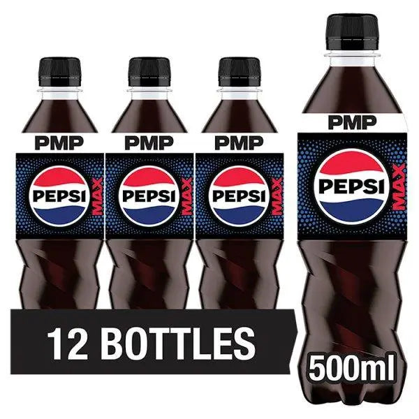 Pepsi Max 500ml (Case of 12)