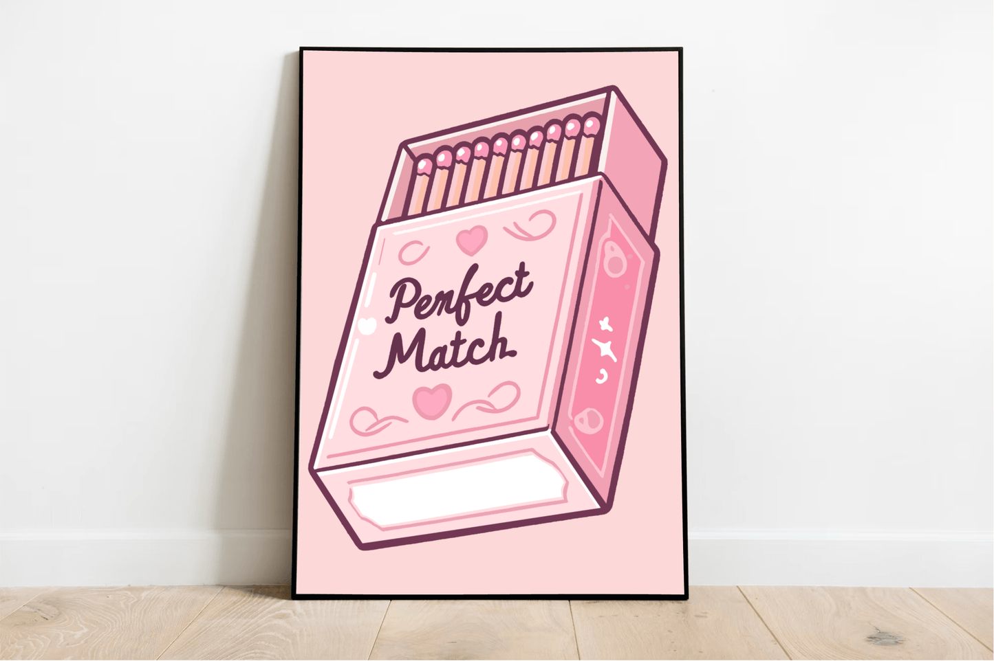 Perfect Match – Cute Pink Print