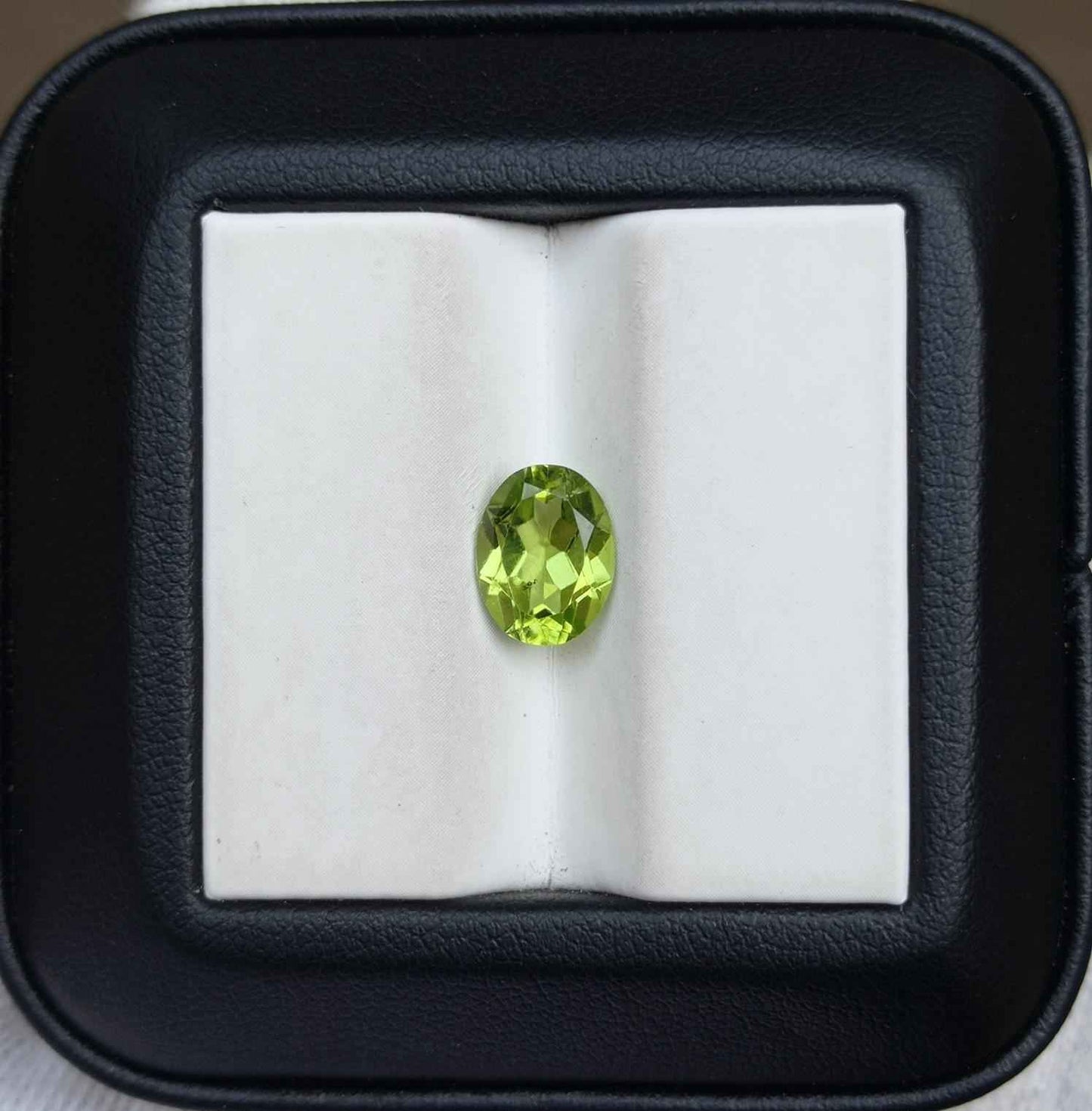 2.20ct Peridot Gemstone- Olivine - Chrysolite Gem - August Birthstone - 9x7x4.5mm