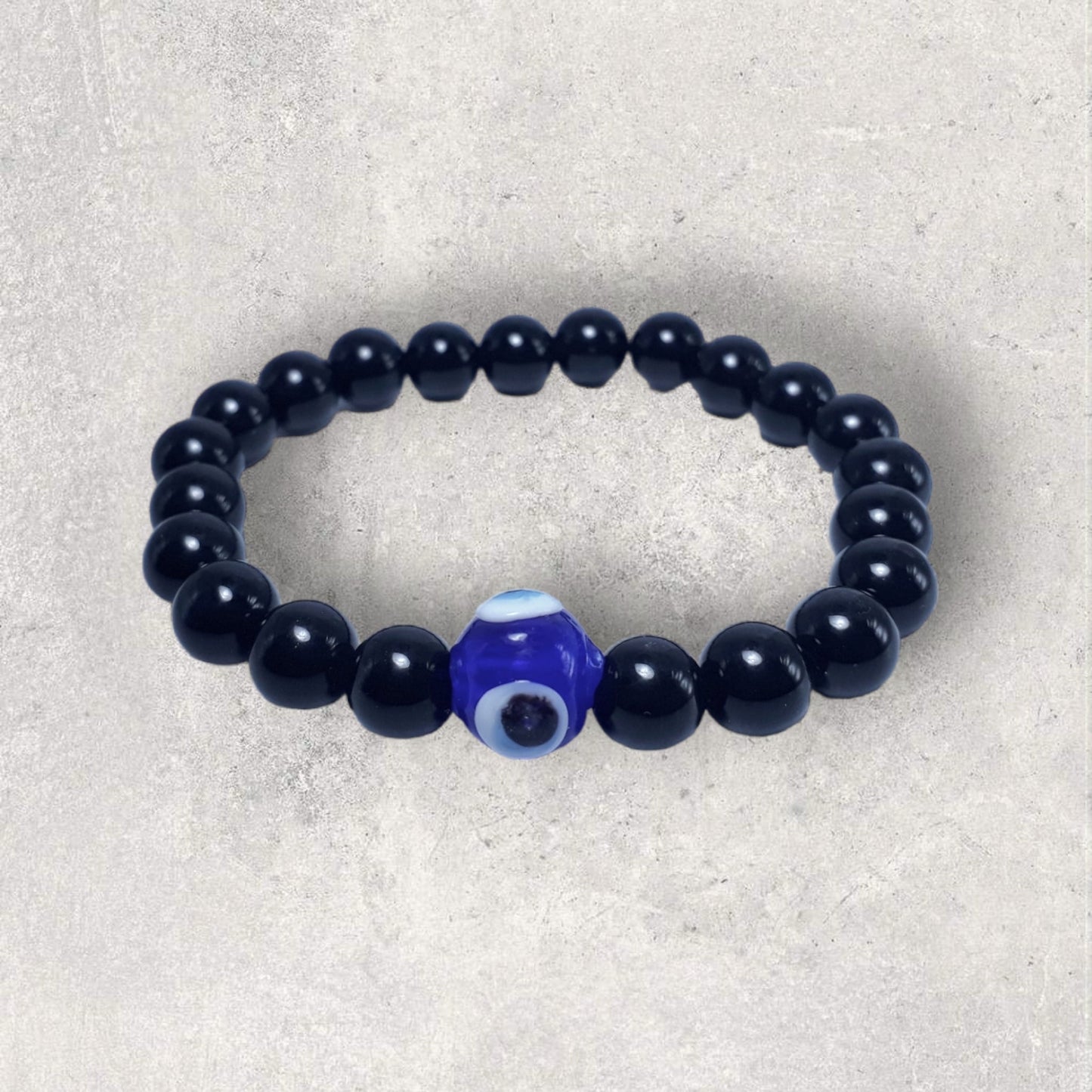 Black Onyx Evil Eye Protection Bracelet