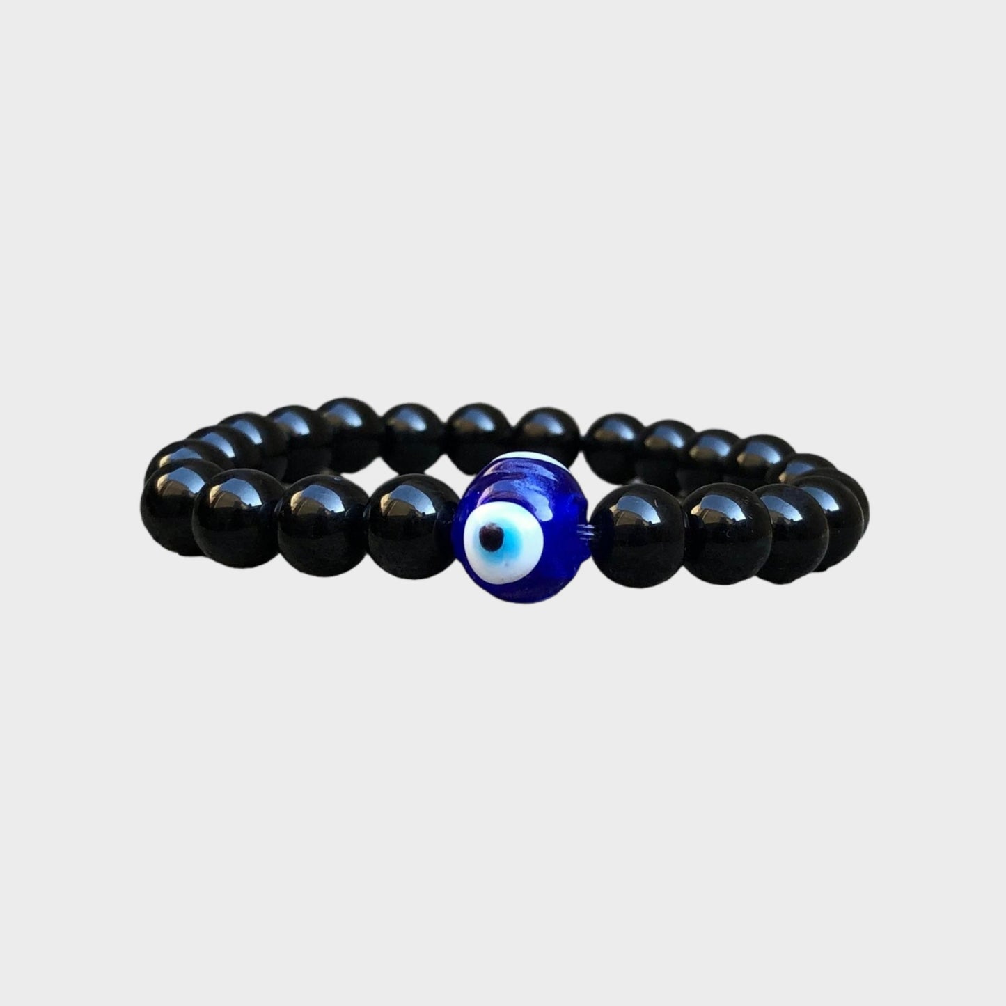 Black Onyx Evil Eye Protection Bracelet