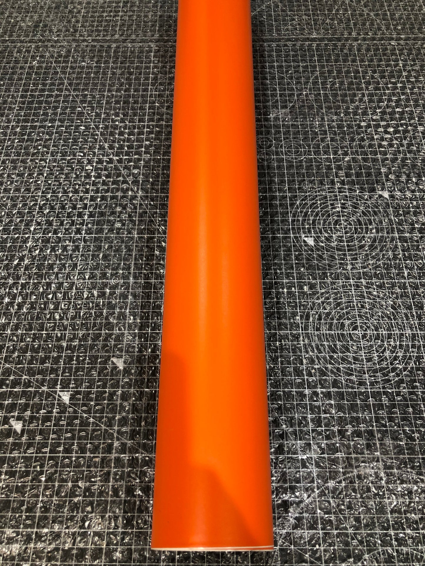 Matte Vinyl Roll 610mm Wide, Orange
