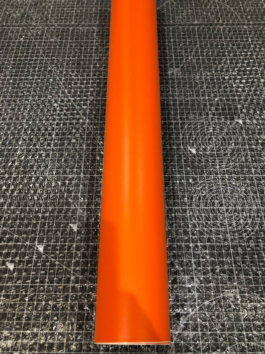 Matte Vinyl Roll 610mm Wide, Orange