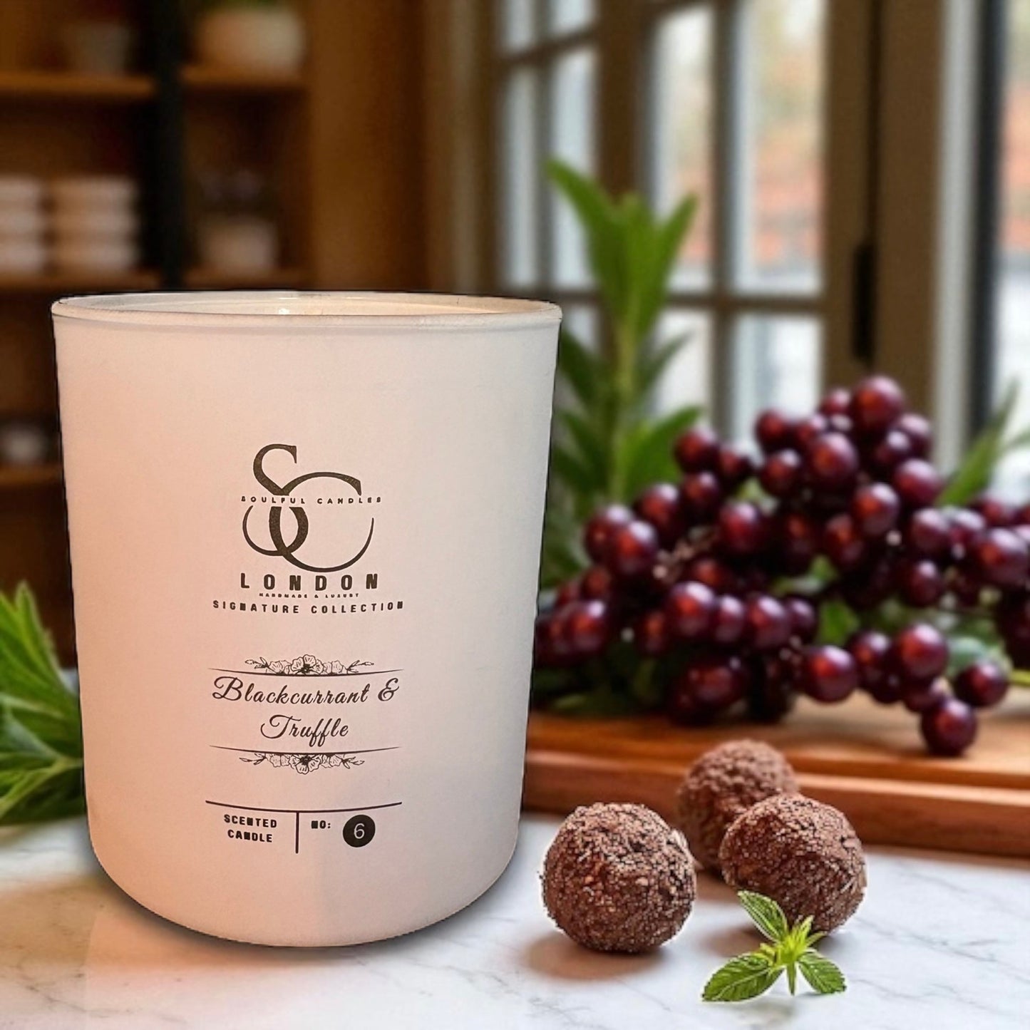 Blackcurrant & Truffle: A luxurious blend of juicy blackcurrants and creamy truffle.