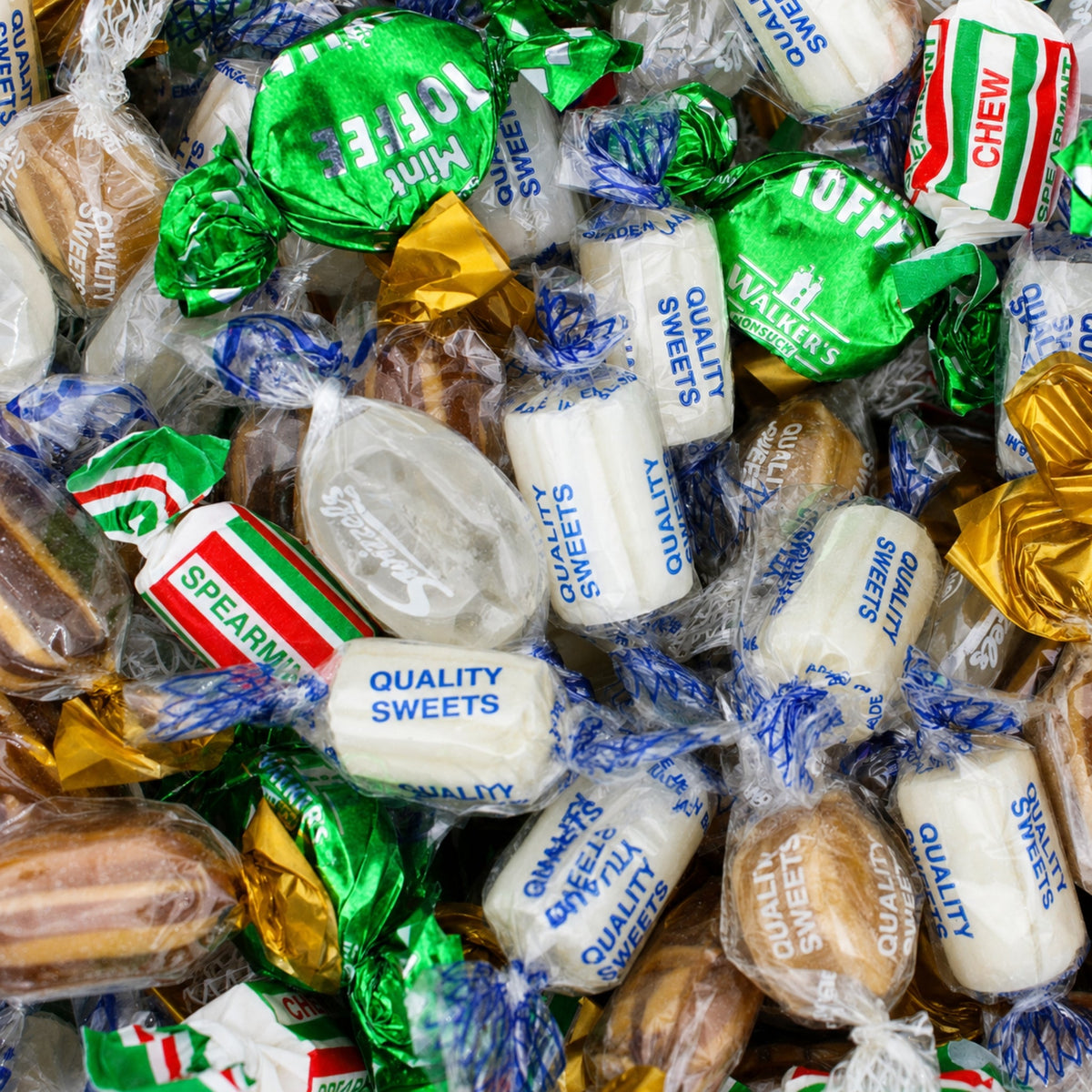 Pick and Mix Sweets - 1kg Sweet Pouches - Retro & Traditional