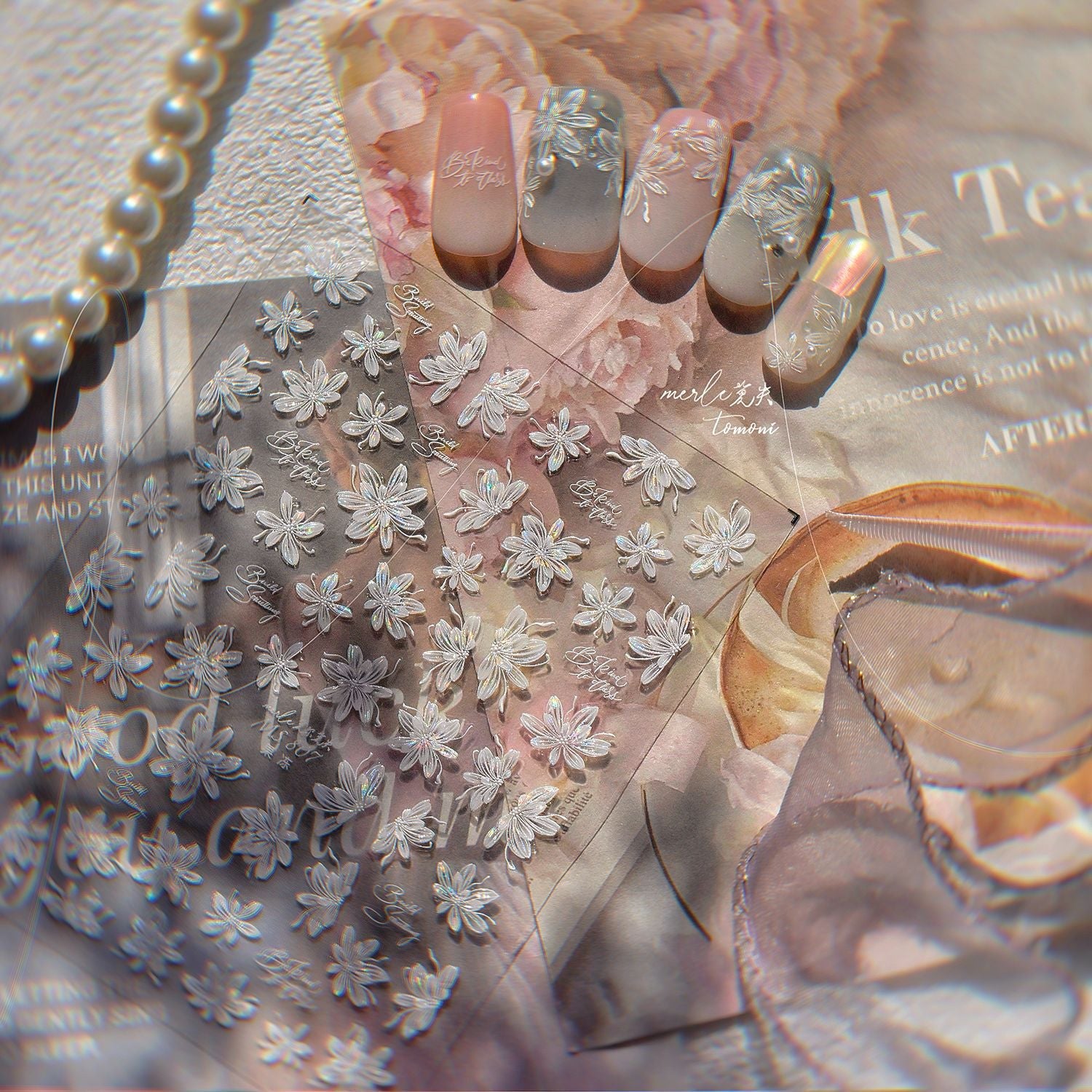 Hello Claws | Spring Cherry Flower Nail Deco Sticker