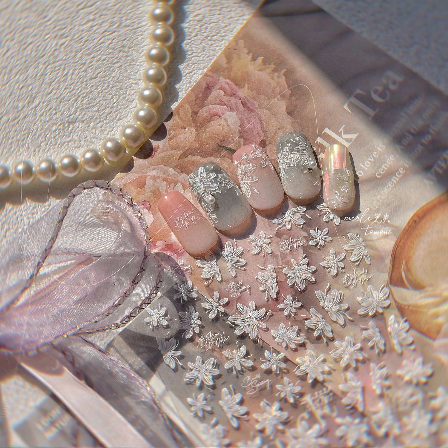 Hello Claws | Spring Cherry Flower Nail Deco Sticker